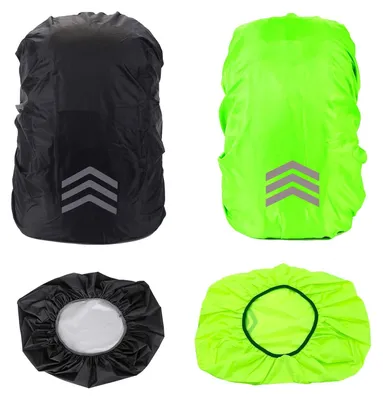 Produktbild von Regenhülle für Rucksäcke 30-40 Liter mit reflektierenden Streifen, strapazierfähig und leicht