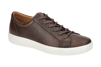 Produktbild von Ecco SOFT 7 MEN`S Herrenschuhe - sportliche Halbschuhe - Schnürschuhe braun