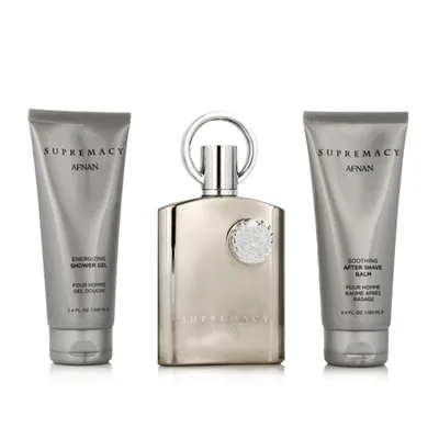 Produktbild von Afnan Supremacy Silver EDP 100 ml + ASB 100 ml + SG 100 ml (man)