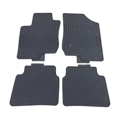 Produktbild von Premium Gummi Fußmatten Set 4-teilig Schwarz für Hyundai i30 FD 07-11