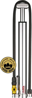 Lezyne Minipumpe CNC Micro Floor Drive HV, Fahrradpumpe, silber-glänzend