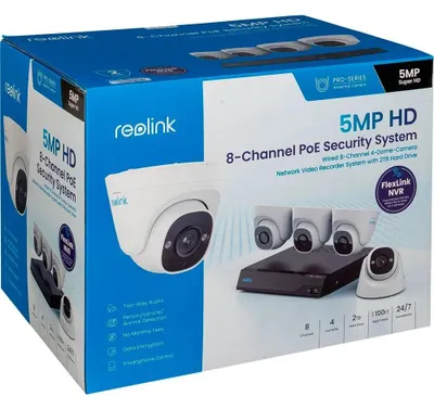 Produktbild von Reolink Nvs8-5md4 Videoüberwachungsset    One Size