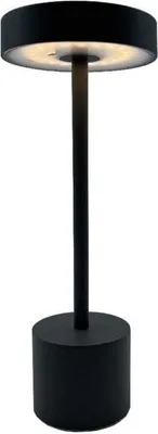 Immagine prodotto di Lampada da tavolo a LED, batteria ricaricabile, LUMISKY ROBY, alluminio Touch, dimmerabile, grigio scuro, autonomia della batteria 50 ore