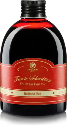 Produktbild von Schreibtinte Brillant Rot 250 ml