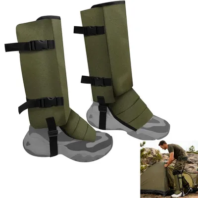 Produktbild von Schlangenbeinschützer für Jagd, strapazierfähige Schlangenschutzgamaschen, Beinschutz Gamaschen,Schutz vor Schlangenbissen für Unterschenkel