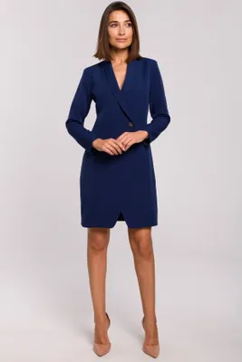 Produktbild von Stylove Minikleid für Frauen Nifar S217 navy blau XXL
