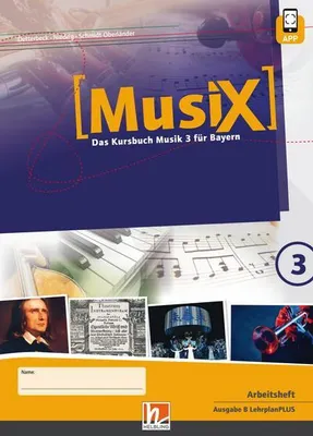 Immagine prodotto di MusiX 3 BY (Ausgabe ab 2017) Arbeitsheft 3
