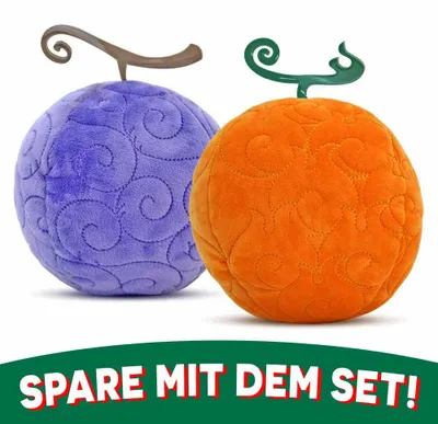 Produktbild von One Piece Teufelsfrüchte Plüsch Set - ca. 20 cm