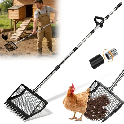 Productafbeelding van 4-in-1 Hondenpoep Schep met Ergonomische Handgreep