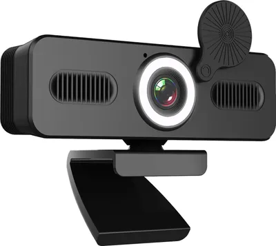 Produktbild von 1080P HD-Webcam Computer-Webcam mit Mikrofon USB-PC-Webkamera 120-Grad-Weitwinkel mit Aufhelllicht  Laufwerk zum Aufzeichnen von Anrufen Konferenzen Gaming Kompatibel mit Windows Vista iOS Android