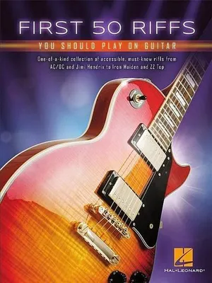 Obrázek produktu pro First 50 Riffs You Should Play on Guitar