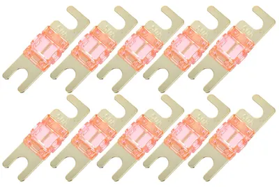 10 Stück 50A AFS Mini ANL Sicherungen für Auto & Boot
