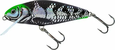 Zdjęcie produktu dla Salmo Perch Floating Holo Dark Green Head 8 cm 12 g Wobler