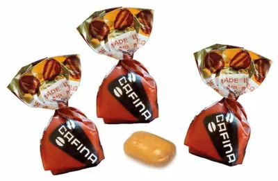 Produktbild von Trefin Belgian Coffee Sweets 3000g Beutel (Kaffee gefüllte Bonbons)
