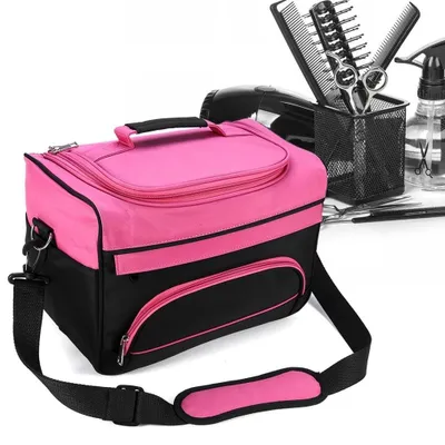 Image de Sac de coiffure professionnel - Organisateur de grande capacité pour les coiffeurs