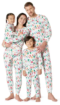 Immagine prodotto di A. Essentials. Set di pigiami per famiglie, unisex, adatti ai neonati, con vestibilità comoda e realizzati in tessuto morbido