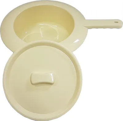 Produktbild von Bettpfanne mit Deckel von FabaCare, Steckbecken, Steckbecken für die Pflege