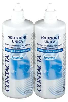 Immagine prodotto di Soluzione Per Lenti A Contatto Contacta 2 Pezzi 360 Ml