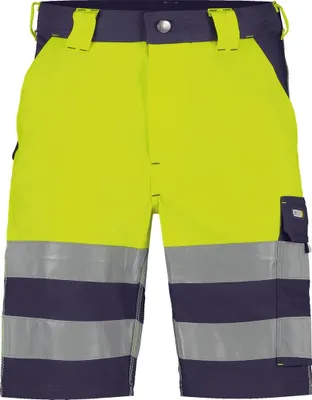 Produktbild von DASSY Warnschutz Shorts VENNA Bermuda Gr. 54 blau/gelb