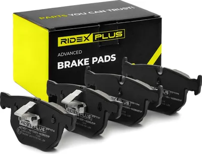 Produktbild von RIDEX PLUS Bremsbeläge Satz Hinten Bremsklötze für AUDI A4 Avant (8K5, B8) 402B0051P