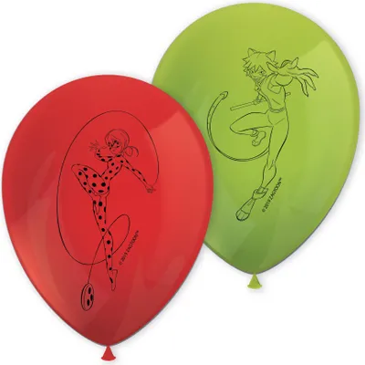 Image de Procos - Ballons, rouge, noir, 20048