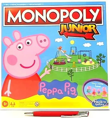 Zdjęcie produktu dla Gra Monopoly Junior Swinka Peppa F1656 /6