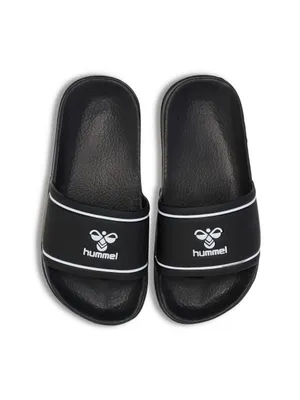 Produktbild von Hummel Pool Slide Jr Black/White Black/White 31