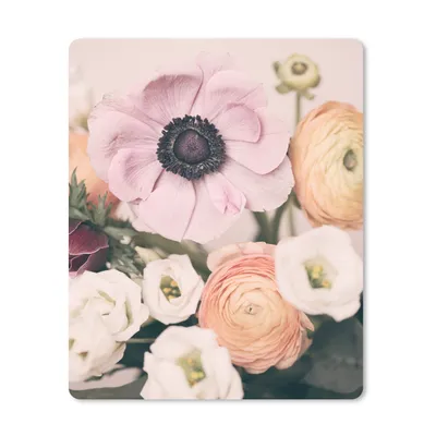 Produktbild von MuchoWow® Mauspad Mousepad Blumen - Natur - Pflanzen 19x23 cm - Mousepads - Maus Mat - Pad - Mausunterlage - Mauspads - Spielen