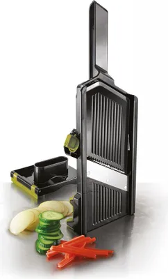 Obrázek produktu pro Struhadlo na mandolínu Ibili-Easycook, nerezová ocel/plast, 32 cm, černé/zelené