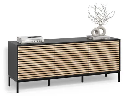 Immagine prodotto di Lowboard Livinity Aterno Rovere dorato/antracite 150 x 60 cm con 3 cassetti, Model 58764