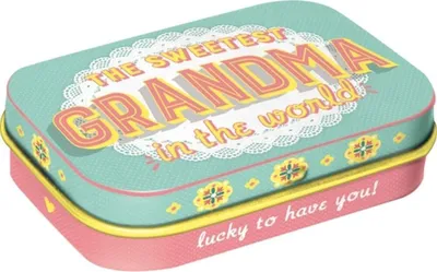 Image de Nostalgic-Art - Boîte à pilules - Word Up - The Sweetest Grandma