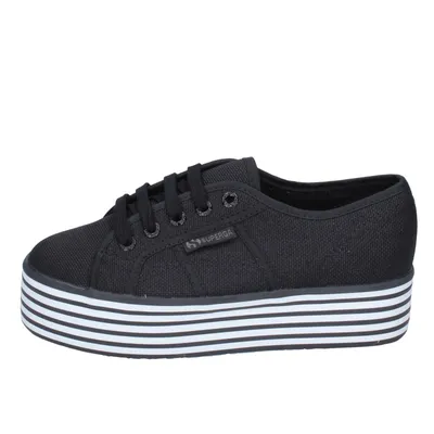 Produktbild von SUPERGA 2790 COTW Sneaker Damen Textil Schwarz BE804 - Größe: 36