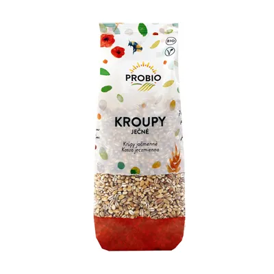 Obrázek produktu pro Kroupy ječné BIO 500 g PROBIO