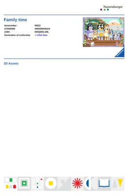 Zdjęcie produktu dla Ravensburger 05622, 24 szt., Kreskówki, 3 lat(a)