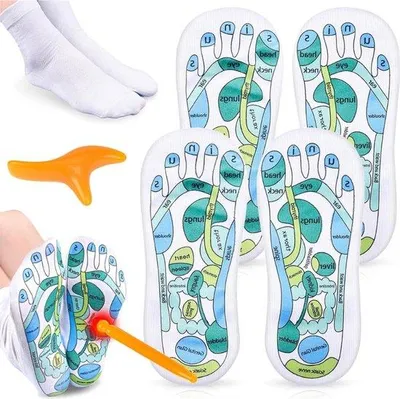 Produktbild von Famanu Reflexz socks mit Massagewerkzeugen - 2 Paar