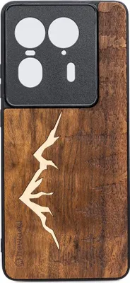 Immagine prodotto di Copertura in legno Bewood Imbuia Mountains per Motorola Edge 50 Ultra