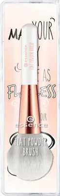 Produktbild von Essence 900466, Puderbürste, Abgerundet, Flauschig, Gold, Grau, Weiß, 1 Stück(e)