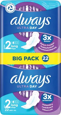 Produktbild von Always VP Ultra Long mit Flügel 22er