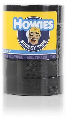 Produktbild von HOWIES Hockey Tape 5er-Pack 25,4 mm × 18,28 m Schwarz, Farbe:blk, Größe:Pack