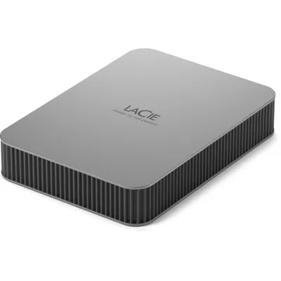 Image de LaCie Mobile Drive 4TB Moon Silver USB 3.2 Type C