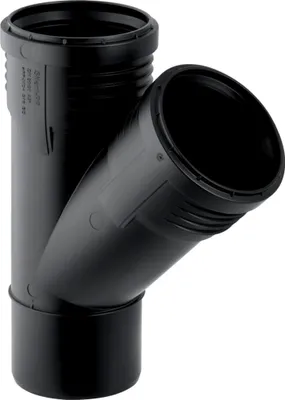 Obrázek produktu pro Geberit GE Silent-PP odbočka, 45 stupňů, D 50/50 mm, 1 ks.