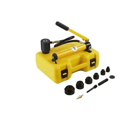 Zdjęcie produktu dla Zestaw hydraulicznych dziurkaczy, udźwig 10 ton, 6 matryc w zestawie