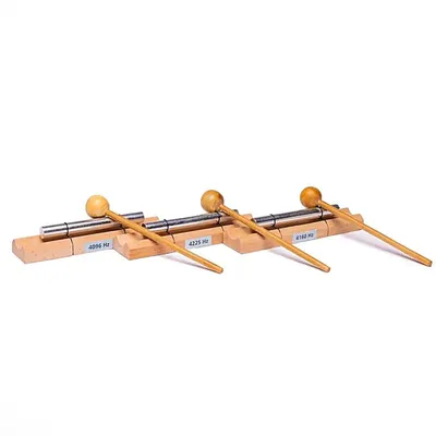 Produktbild von Heilungs Chakra Klangstäbe auf Noten basiert SET 7 Stäben -- 12.9-17.5 cm