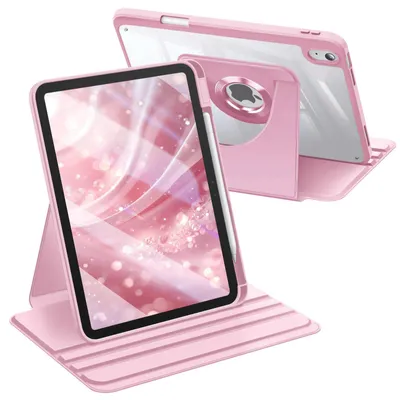 Produktbild von Fintie Rotierende Hülle für iPad (A16) 11./10. Generation 2025/2022 – Rosa