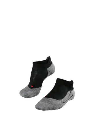 Image de Chaussettes de trekking FALKE TK5 Invisible, noires/multicolores, pointures 46-48