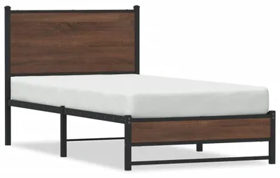 Produktbild von Metallisches Bettgestell, 90 x 200 cm, mit Lattenrost