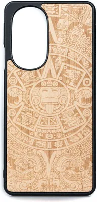 Produktbild von Holzhülle Bewood Bewood Motorola Edge 30 Pro Aniegre Aztekischer Kalender