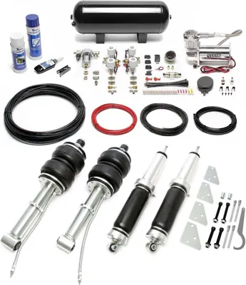 Image de TA Technix suspension pneumatique + compresseur Viair Airride noir pour Audi 100 C1 F104