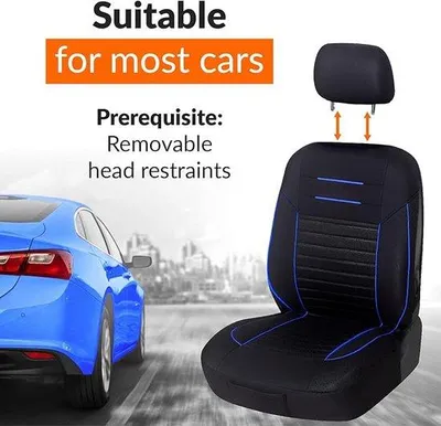 Produktbild von Famanu Autositzschoner verstellbar und abnehmbar - Set von 4