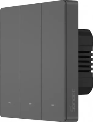 Obrázok produktu pre Sonoff M5-3C-86 elektrický spínač Smart switch Black